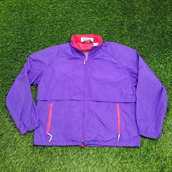 Vintage 90s Woolrich Jacket Womens Medium 22x24 Windbreaker - Picture 1 of 14